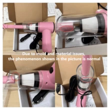 Aspirateur de voiture filaire 12V, mini aspirateur de voiture portatif haute puissance pour nettoyer les fentes/rainures, collecteur de poussière portable et compact - Multicolore - Voir 12