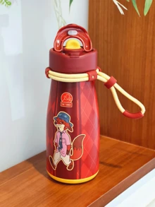 Disney 600ml Cartoon Insulated Handheld Tumbler, Coffee Cup, Travel Mug, Party Gift - Multicolor - View 10