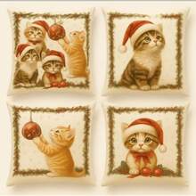 Cushion Covers 45x45 * Kit Of 4 Personalize Your Party - MODEL 01 - View 2