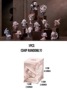 Skullpanda The Paradox Series Blind Box, Mysterious Dark Cute Style Collectible, Skullpanda Figure Statue Exquisite Ornament Toy Blind Box, Gift Doll Toy Blind Box, Birthday And Christmas Surprise Gift - Multicolor - View 12