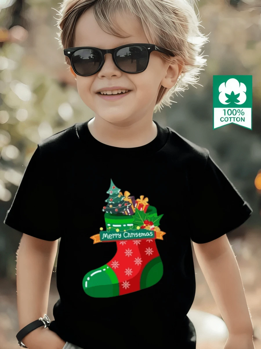 Young Boys T-Shirts - Black - View 1