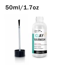 250毫升/150毫升/100毫升/50毫升风干粘土釉，风干粘土清漆不仅可以防止粘土开裂、刮伤和磨损，还可以产生光泽釉效果。