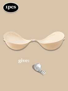 1 Áo ngực dán dày 5cm dành cho nữ, được thiết kế dành cho ngực nhỏ, nâng ngực vô hình tự dính, tăng độ đầy đặn và tròn trịa, có dây đeo vai trong suốt, thích hợp mặc hàng ngày và chụp ảnh cưới - Nhiều màu - Xem 10