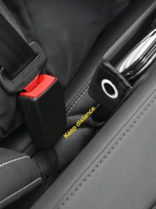 1个可调节汽车座椅缝隙储物盒，带杯架，真皮材质，汽车座椅缝隙填充物，多功能汽车杯架缝隙储物袋