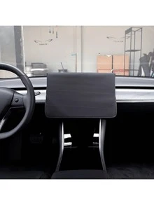 Protector de pantalla premium para & Y (2017-2024) - a prueba de polvo, resistente a los arañazos, fácil instalación, diseño negro elegante, accesorio para vehículo, accesorio de coche moderno - Multicolor - Ver 5