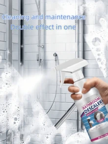 JUE FISH 60毫升多用途清洁剂，厕所清洁剂，浴室清洁剂，适用于清洁马桶、排水管、浴室、家具，随机包装（新旧包装均可），建议批量购买。 - 彩色 - 查看 2