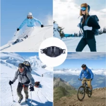 CASALIVA Motorcycle Eyewear - Black - View 8