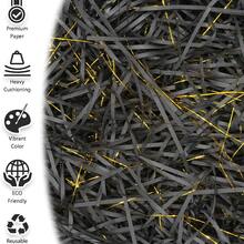 1pc, 30g, 50g, 100g, 150g, 500g Crinkle Paper Shred Filler, Suitable For Wedding, Valentine's Day, Halloween, Father's Day, Mother's Day Party Decoration, Fragile Gift Protection