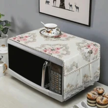 1pc Fabric Microwave Oven Cover, Dust Cover For Oven, Women's Day, Travel Essentials, Wedding Favors, Y2k, Bedroom, Car Accessories Women, Kitchen Decor,Wedding,Y2k,Party - Multicolor - View 7