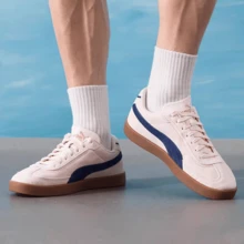 PUMA Club 2 Women's Comfortable And Versatile Sporty Casual Low-Top Sneakers In Light Purple - Pink - View 5