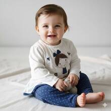 Baby Girls Sets - 藏蓝色 - 查看 1