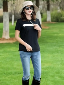 1 件男女通用大檐渔夫帽，透气防晒，可调节拉绳，适合春夏季 - 米色 - 查看 5