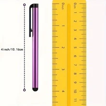 触控笔，电容笔，橡胶笔头 - 兼容 Kindle Fire 第二代，不含电池，色彩鲜艳，适用于绘画、游戏和阅读，Kindle 专用触控笔，游戏配件，时尚配件，经久耐用，送给母亲、家人、朋友的生日、节日礼物