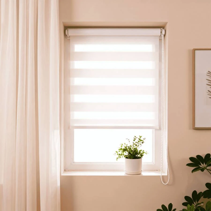 Blinds, Shades & Shutters - White - View 1