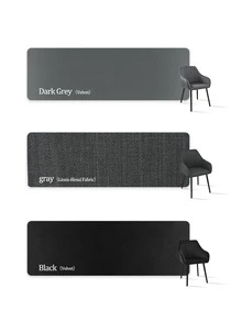 Goeurvant Modern Vertical-Stripe Upholstered Dining Chairs With Armrests And Solid Wood Legs For Dining Room, Kitchen, Living Room - Set Of 2 / Set Of 4 / Set Of 6 - Black Grey - 黑灰色 - 查看 10