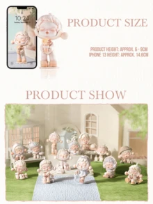 POP MART SKULLPANDA Colección de figuras coleccionables de la serie Temperatura (12 versiones regulares + 1 versión oculta), coleccionables con temática cálida y confortable, adornados con patrones florales, con compañeros animales y escenas cotidianas, exquisita artesanía, expresiones emotivas que cuentan historias conmovedoras. Esta serie de colección con temática de confort es la elección perfecta para fans de Skullpanda, coleccionistas de cajas ciegas y entusiastas del estilo confortable. También es un excelente regalo para amigos y seres queridos durante la Navidad y el Día de San Valentín. - Multicolor - Ver 4