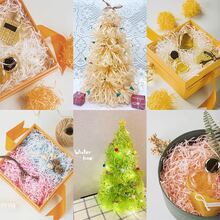 1pc, 30g, 50g, 100g, 150g, 500g Crinkle Paper Shred Filler, Suitable For Wedding, Valentine's Day, Halloween, Father's Day, Mother's Day Party Decoration, Fragile Gift Protection