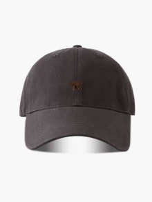 1顶复古刺绣男女通用棒球帽，适合所有季节（春夏秋冬），是返校、派对、海滩、假期、圣诞节、婚礼、户外活动、学生、教师、送礼的理想之选。经典美式风格，Y2K风格，休闲帽饰，现有粉色、黑色、绿色可选。 - 米色 - 查看 9