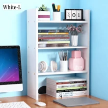 1pc 2/3 Tier Desktop Storage Rack, Simple Book Shelf For Bedroom, Study Room, Dorm, Suitable For Storing Stationery, Alarm Clock, Plants, Cosmetics, Kitchen Spice Rack - Multiple Specifications - View 6