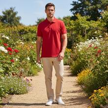 NAO Men Polo Shirts - Red - View 1