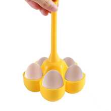 High-Temperature Resistant Water-Boiling Silicone Egg Cooker, A Household Kitchen Tool, Egg Tray, Family Food, Multi-Person Breakfast Egg Steamer