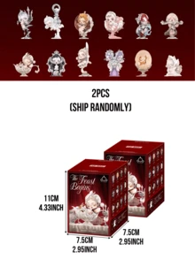POP MART SKULLPANDA 盛宴开始系列神秘盒收藏人偶（12个普通款+1个隐藏款），暗黑童话主题，精致餐具元素，细节雕刻，栩栩如生，引人入胜的收藏系列，是SKULLPANDA粉丝、神秘盒收藏家、暗黑童话爱好者的完美之选，也是送给朋友和爱人的绝佳生日、圣诞节、情人节礼物。 - 彩色 - 查看 13