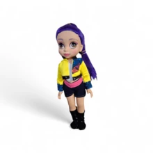 Guerreras demon kpop muñeca grande 1 pz al azar - Negro - Ver 1