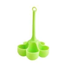 High-Temperature Resistant Water-Boiling Silicone Egg Cooker, A Household Kitchen Tool, Egg Tray, Family Food, Multi-Person Breakfast Egg Steamer