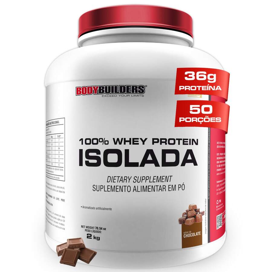 BODYBUILDERS Protein - 巧克力 - 查看 1