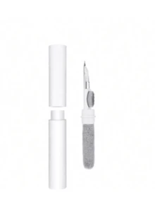 1pc Wireless Earphone Cleaning Kit For AirPods Pro - Durable Brush Pen For Computers & Phones, Effective Dust Removal Tool For Daily Use & Travel, Maintenance Essential. - White - View 4