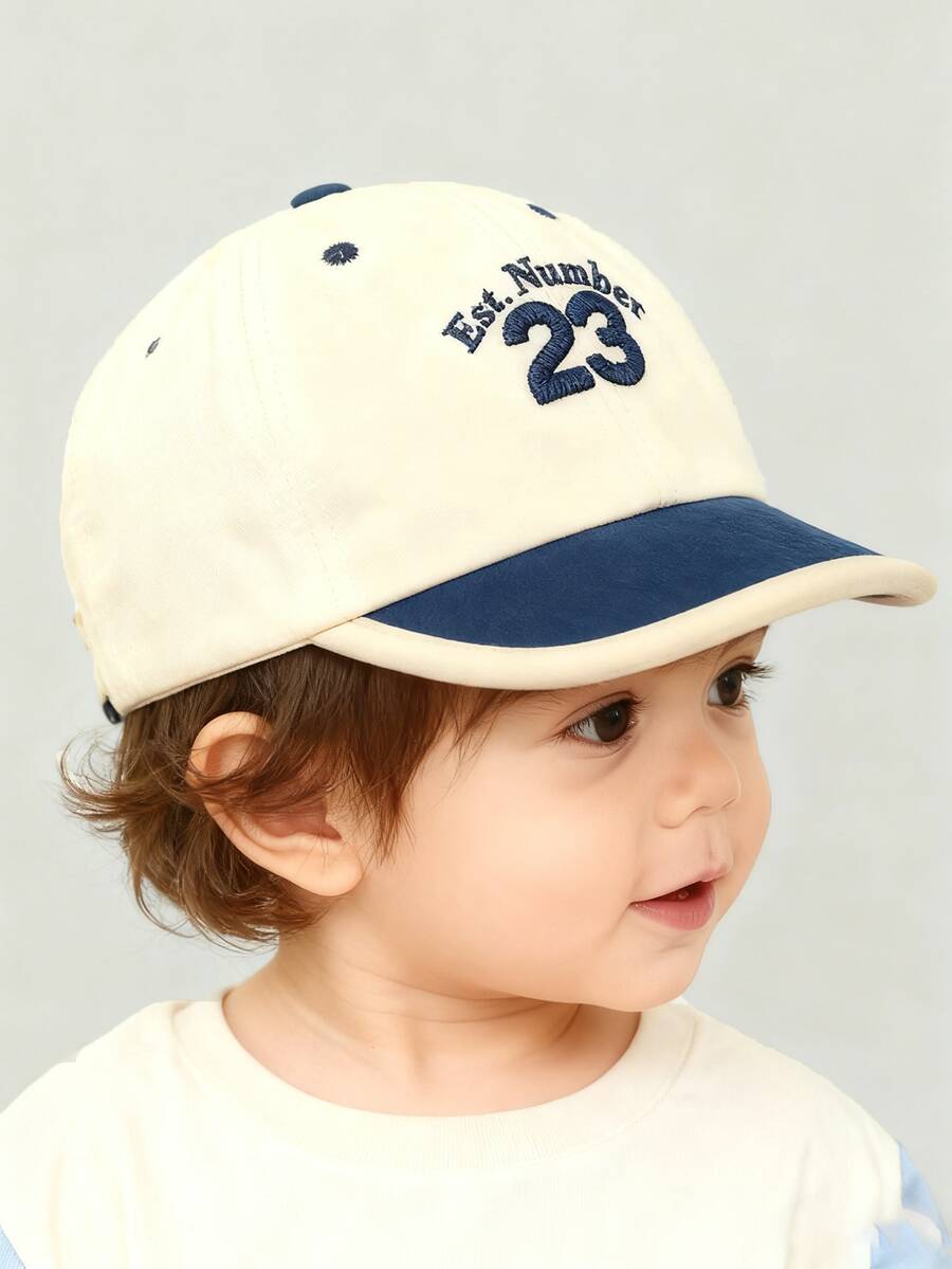 1pc Baby Sun Hat, Outdoor Sunscreen Versatile Baseball Cap, Suitable For Outdoor Activities, Fits 6-24 Months Toddlers, Spring/Summer - 23. Baseball Cap - View 1