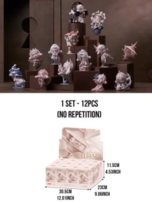 Skullpanda The Paradox Series Blind Box, Mysterious Dark Cute Style Collectible, Skullpanda Figure Statue Exquisite Ornament Toy Blind Box, Gift Doll Toy Blind Box, Birthday And Christmas Surprise Gift - Multicolor - View 13