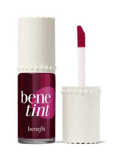 Benefit Benetint Liquid Lip & Cheek Stain Rose Makeup 0.2oz/6ml 0.33oz/10ml Sheer, Buildable, Budge Proof & Kiss Proof Girlfriend Wife Mother Friend Birthday Graduation Party Travel Camping Outdoors School Campus Trip Festivals Anniversary Office Winter Christmas Special Occasions, Party