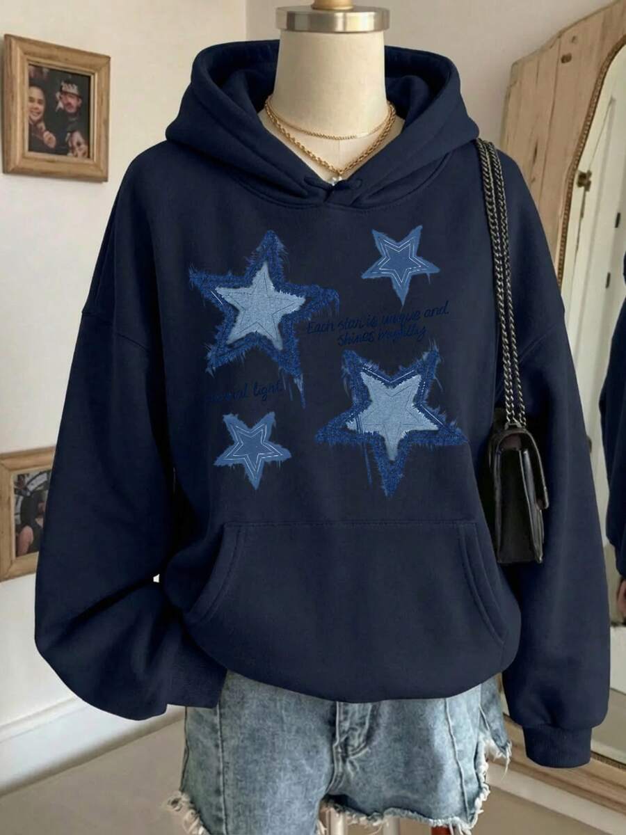 Women Sweatshirts - Navy Blue - View 1