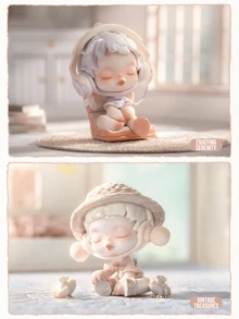 POP MART SKULLPANDA Colección de figuras coleccionables de la serie Temperatura (12 versiones regulares + 1 versión oculta), coleccionables con temática cálida y confortable, adornados con patrones florales, con compañeros animales y escenas cotidianas, exquisita artesanía, expresiones emotivas que cuentan historias conmovedoras. Esta serie de colección con temática de confort es la elección perfecta para fans de Skullpanda, coleccionistas de cajas ciegas y entusiastas del estilo confortable. También es un excelente regalo para amigos y seres queridos durante la Navidad y el Día de San Valentín. - Multicolor - Ver 6