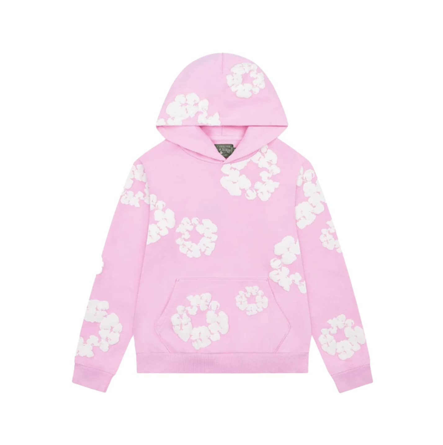 Denim Tears 'The Cotton Wreath'New Item Autumn Winter Hoodie Loose Drop Shoulder Hooded Hot Item Women Sweatshirt Men's Autumn Winter Hoodie Loose Drop Shoulder Hooded Women/Men Sweatshirt , With Modern Men Breathable Technology, Loose Urban Functional Wear, High-End Cotton For Urban Street Style, Loose Silhouette Gender-Neutral Design, Mixed-Color Cotton For Low-Profile, Preferred Choice For Cafes And Hiking - 淺粉色 - 查看 1