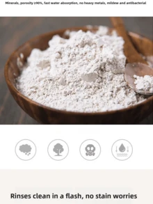 1pc Silica Gel Foldable Absorbent Mat - Multifunctional Kitchen Dish Drying Mat, Bathroom Countertop Coaster & Splash Guard, Quick Dry Home Decor, Great Mother's Day Gift - Multicolor - View 4