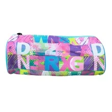 Bolsa para Lápices con 3 Diseños Diferentes - Práctica, Funcional y con Estilos Variados que Brindan Organización, Comodidad y Toque Personal para Escuela, Oficina, Tareas y Uso Diario - LETRAS - Ver 2