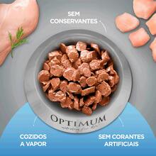 Kit Of 3 Optimum Adult Cat Wet Food For Weight Maintenance, Chicken Flavor, 85g Pouches - ml - Xem 5