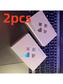 Glow In The Dark Playing Cards - Durable And Fun Family Game, Perfect Gift For Christmas, Halloween And Thanksgiving