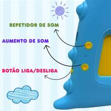 Card Reader In English And Portuguese, Children's Learning Cards. - Màu xanh lam - Xem 5