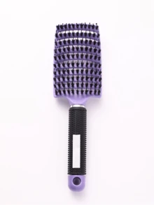 1pc Hair Brush Scalp Massage Comb Man Hair Brush Nylon Women Wet Curly Detangle Hair Brush For Salon Hairdressing Styling Tools ,Hair Tool Kit ,Hair Styling Kit