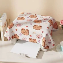 1pc Multi-Style Dust Cover Cloth - Cartoon/Polka Dot Pattern For Printer, Projector, Rice Cooker & Air Fryer, Women's Day, Travel Essentials, Wedding Favors, Y2k, Bedroom, Car Accessories Women, Kitchen Decor,Kitchen Decor,Household Items - Multicolor - View 16