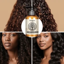 Curl Cream With Moroccan Argan Oil. Provides Natural, Long-Lasting Volume And Style For Wavy And Curly Hair. Hydrating And Protective, Suitable For Men And Women. Pump Design, Perfect For Daily Gifts, Holidays, And Travel. - Multicolor - View 9