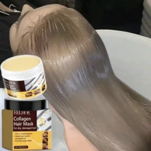 EELHOE Collagen Keratin Hair Mask Deeply Nourishes Dry And Damaged Hair, Contains Argan Oil And Keratin, Moisturizes Dry Hair, Prevents Breakage, Strengthens Hair, Prevents Split Ends, And Makes Hair Smoother,For Travel And School,Perfect Gift For Parents - Multicolor - View 4