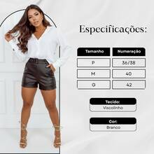 Women Blouses - White - View 3