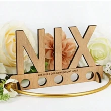 Wooden Money Gift - No Birthday Gift - NIX Gift - Wooden Gift - Unisex Money Gift - Multicolor - View 3