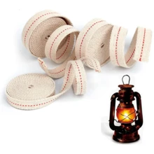 1/2/3 Rolls Premium Oil Lamp Wicks - Lantern Wicks For Paraffin Oil And Kerosene Based Lanterns And Candle Burners - 0.5 Inch(1.2cm) / 0.78 Inch(2cm) Diameter, High-Quality Replacement Wicks For Smooth Burning