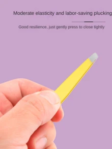 Makeup Artist Recommended Precision Eyebrow Tweezers Set, Stainless Steel Eyebrow Hair Removal Clip Plier Tool Kit - Multicolor - View 7