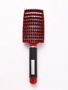 1pc Hair Brush Scalp Massage Comb Man Hair Brush Nylon Women Wet Curly Detangle Hair Brush For Salon Hairdressing Styling Tools ,Hair Tool Kit ,Hair Styling Kit